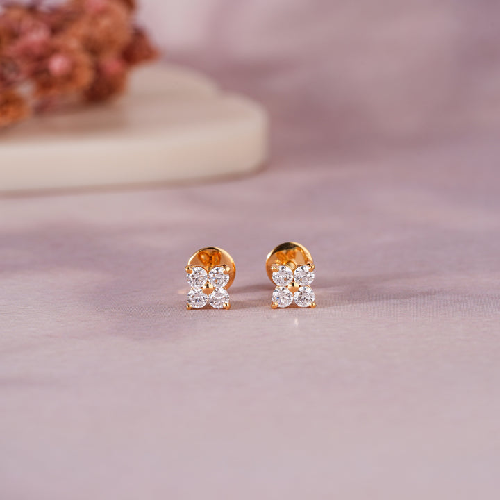 Quad Stud Earrings