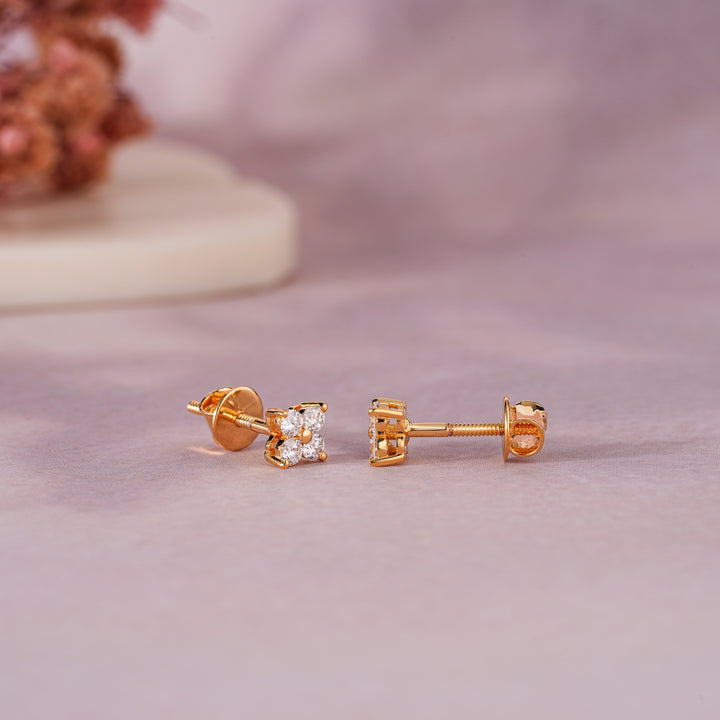 Quad Stud Earrings