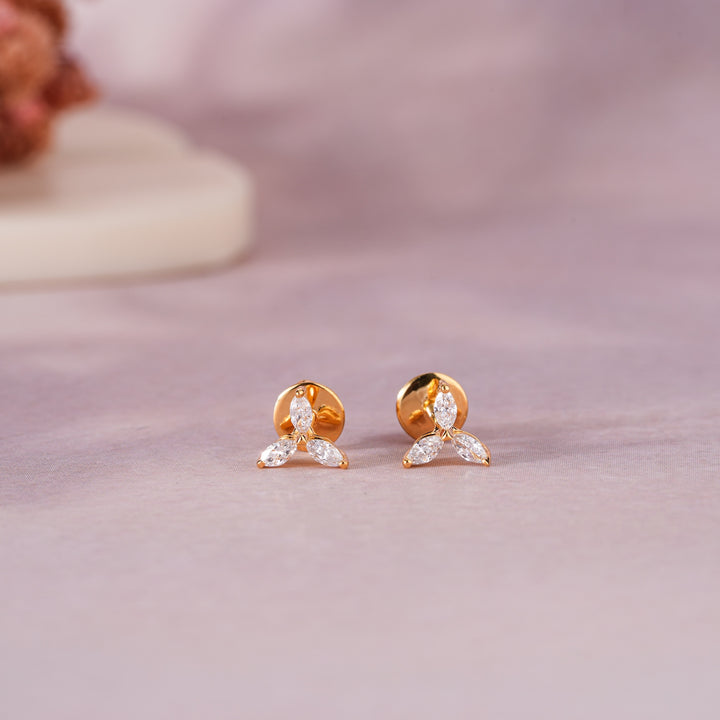 Petal Trio Stud Earrings