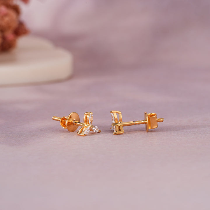Petal Trio Stud Earrings