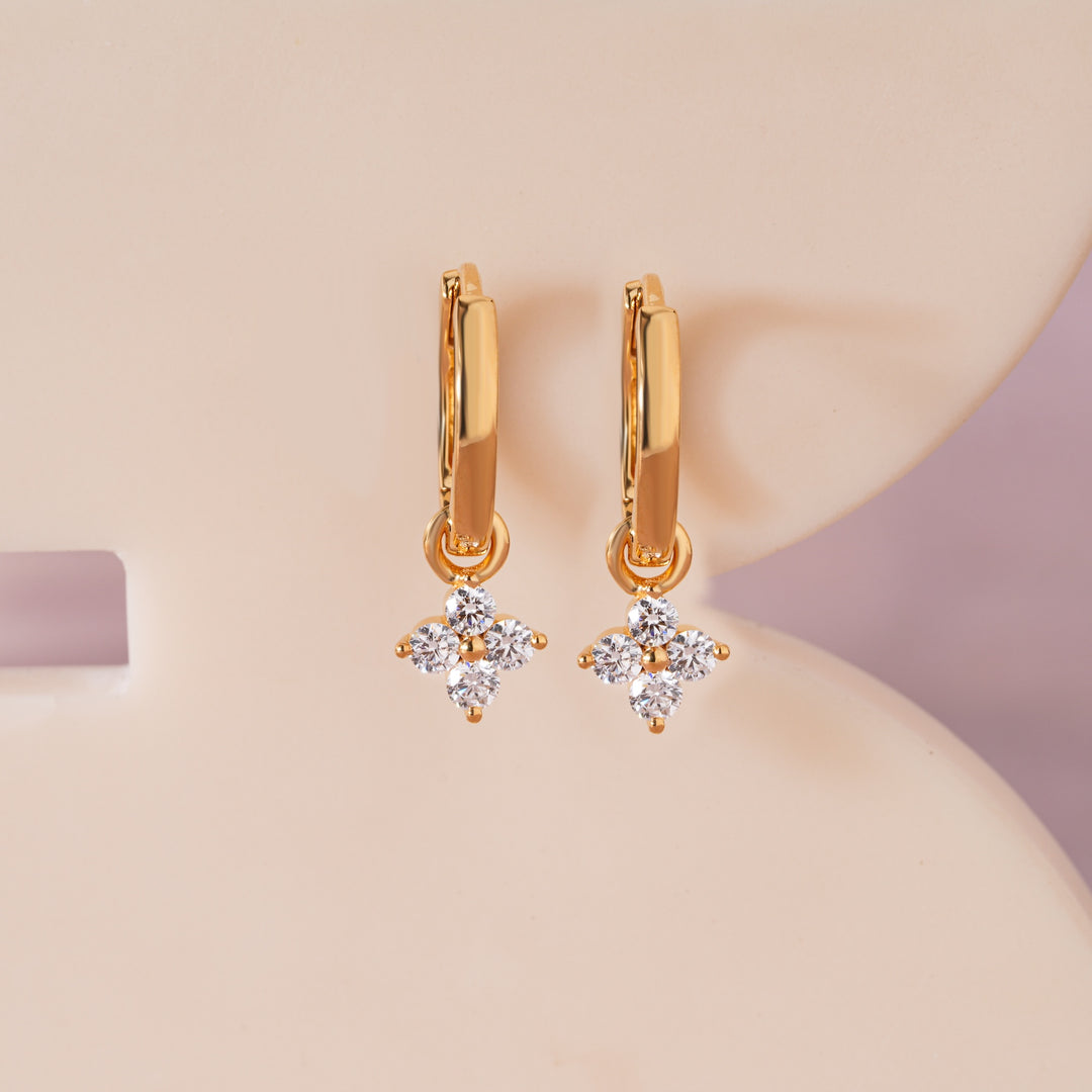 Clover Drop Earrings