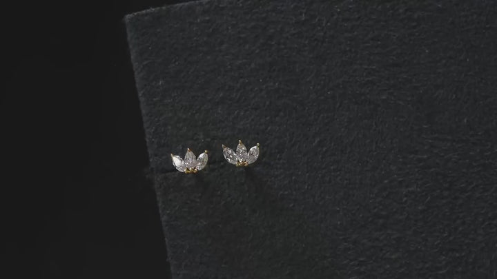 Crown Stud Earrings