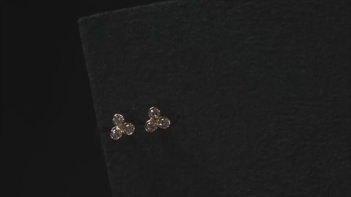 Marquise Clover Stud Earrings